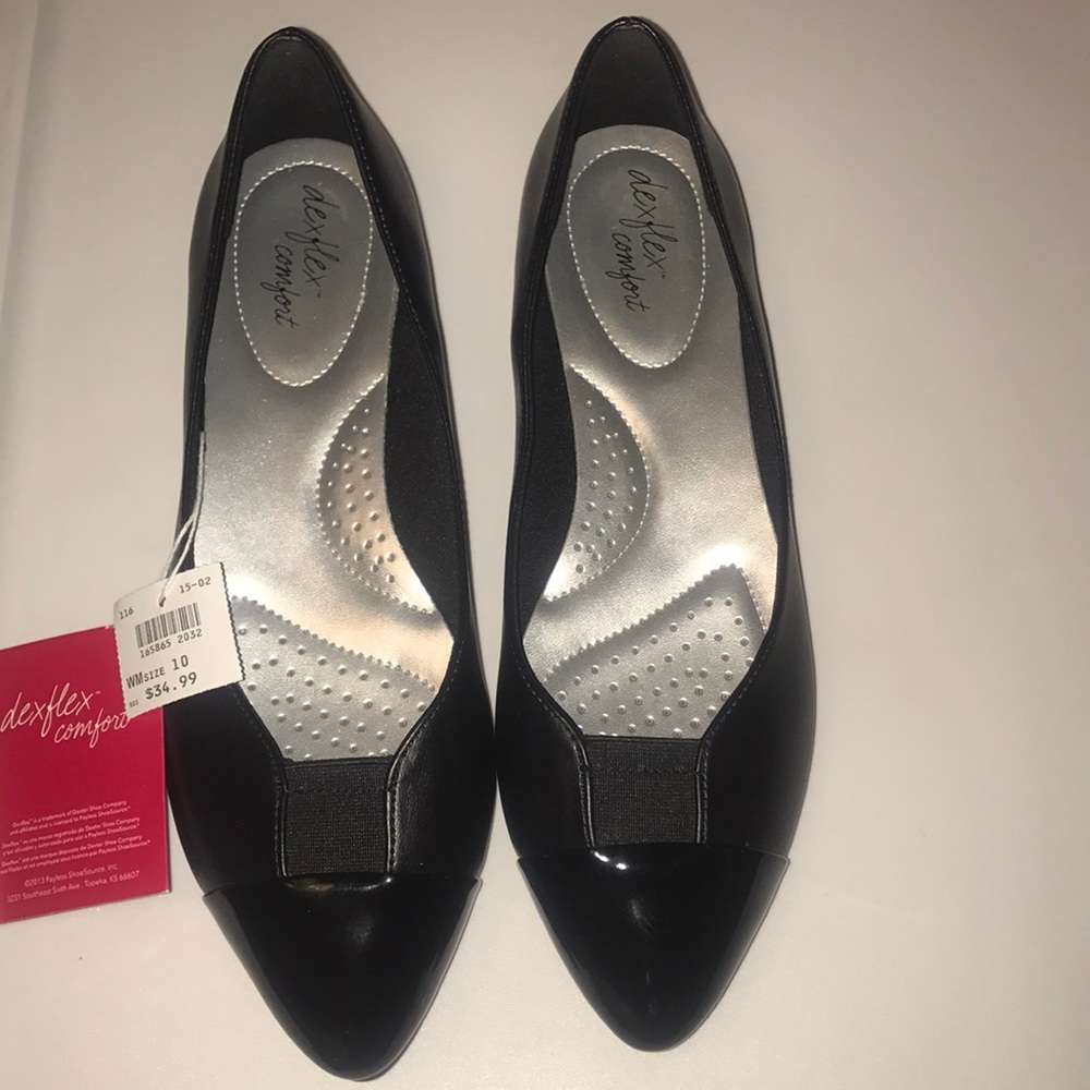 Dexflex Comfort Point Toe Ballet Flat